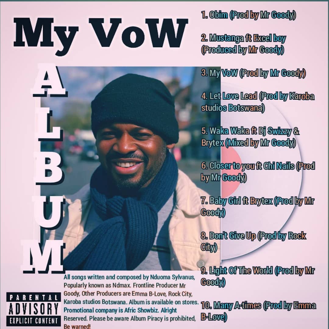 Album : Ndmax – My Vow